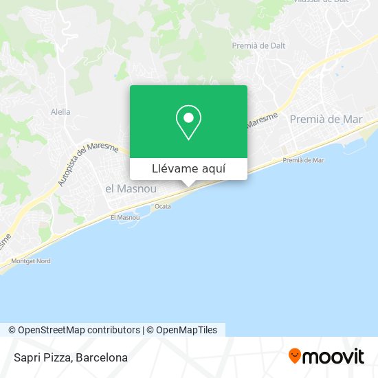 Mapa Sapri Pizza