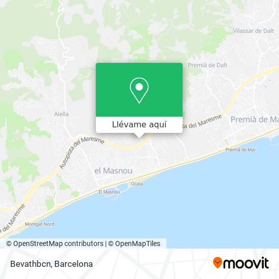 Mapa Bevathbcn
