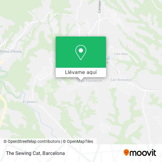 Mapa The Sewing Cat