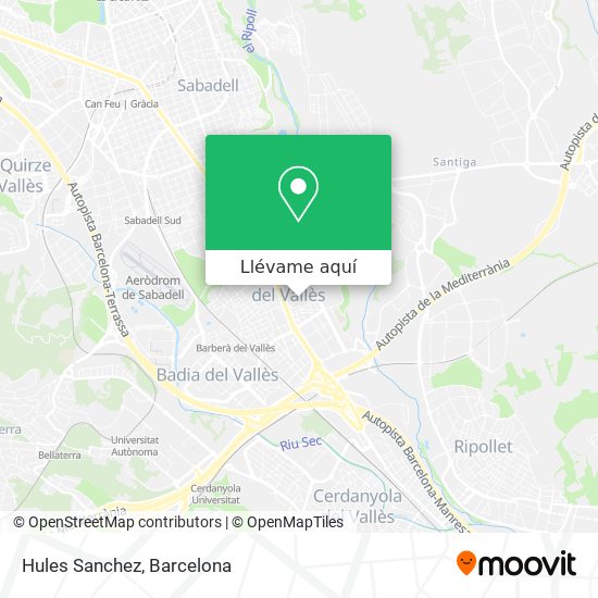 Mapa Hules Sanchez