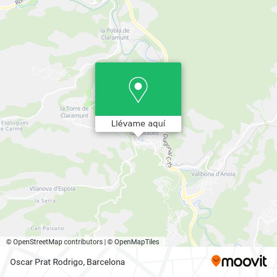 Mapa Oscar Prat Rodrigo