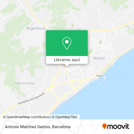 Mapa Antonio Martínez Santos