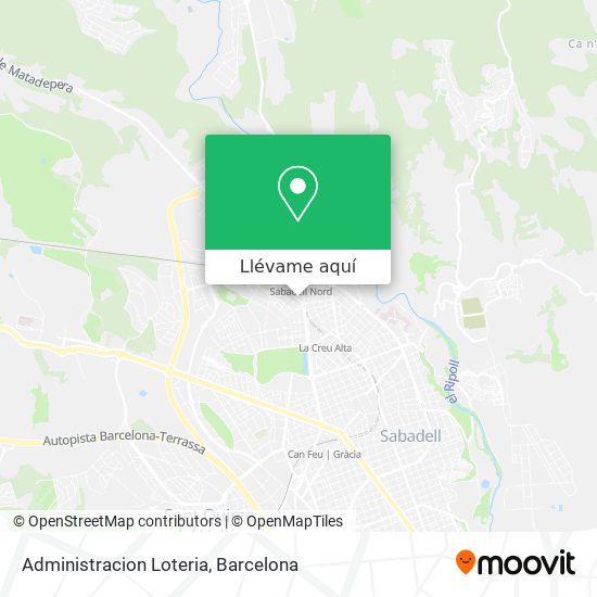 Mapa Administracion Loteria