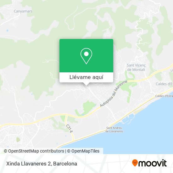 Mapa Xinda Llavaneres 2