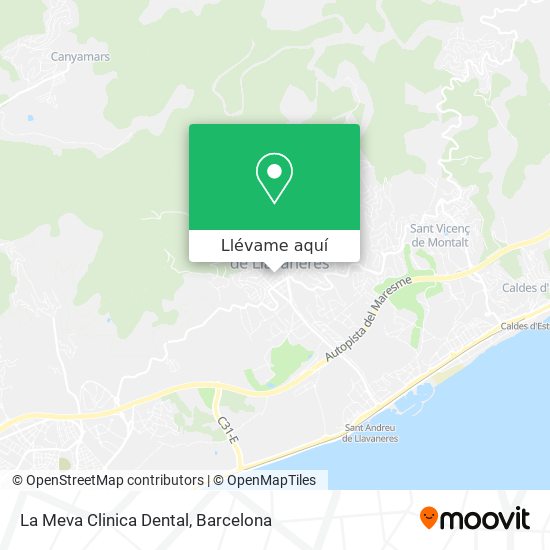 Mapa La Meva Clinica Dental