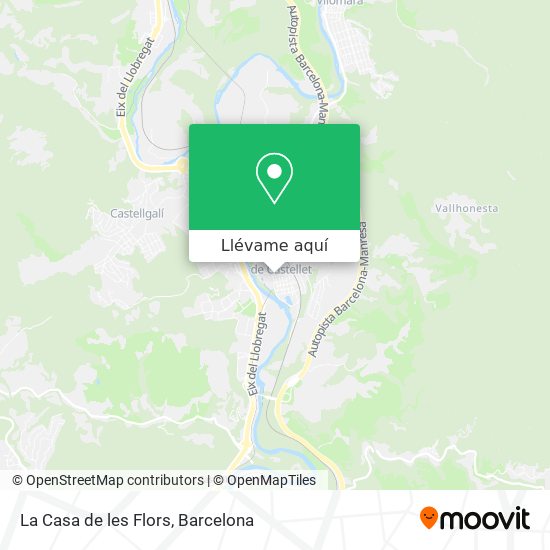 Mapa La Casa de les Flors