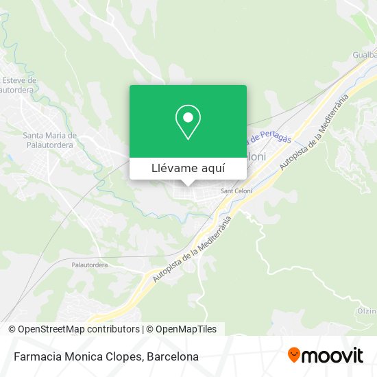 Mapa Farmacia Monica Clopes