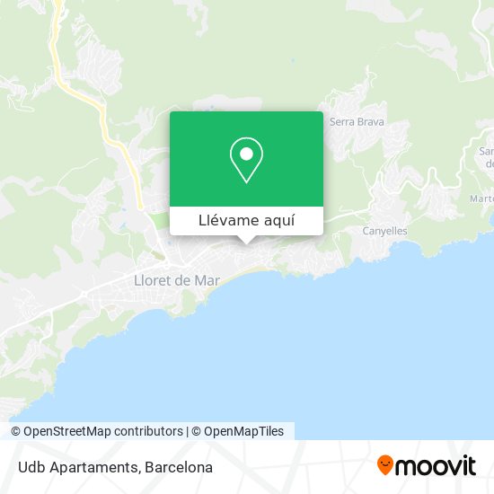 Mapa Udb Apartaments