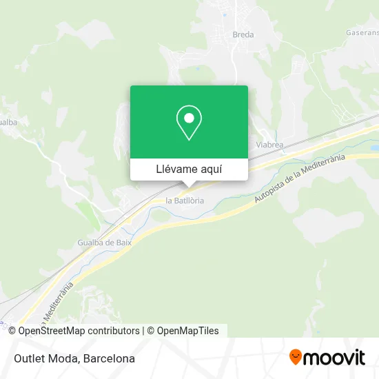 Mapa Outlet Moda