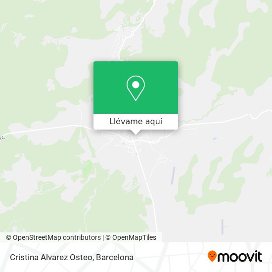 Mapa Cristina Alvarez Osteo