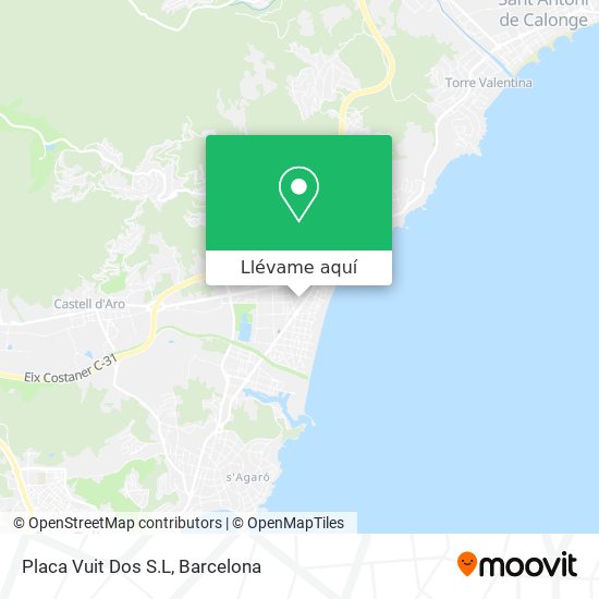 Mapa Placa Vuit Dos S.L