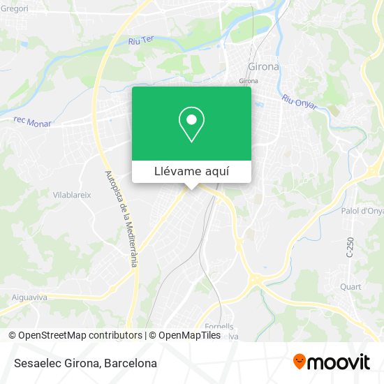 Mapa Sesaelec Girona