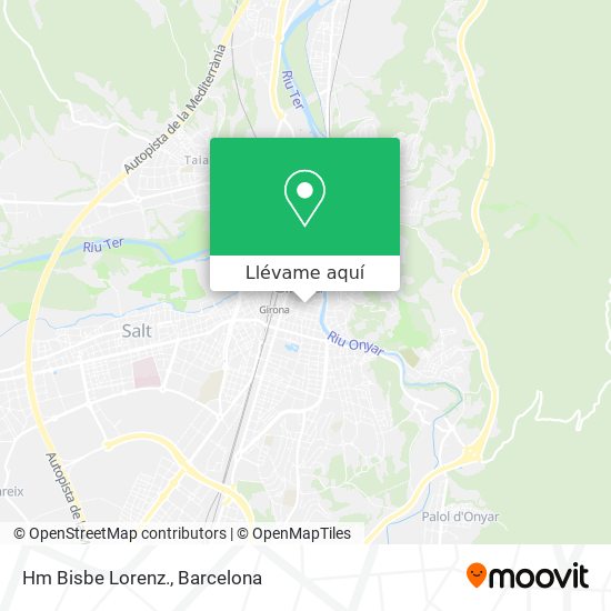 Mapa Hm Bisbe Lorenz.
