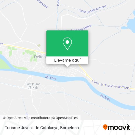 Mapa Turisme Juvenil de Catalunya