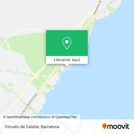 Mapa Circuito de Calafat