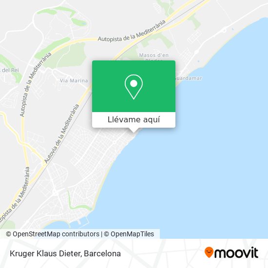 Mapa Kruger Klaus Dieter
