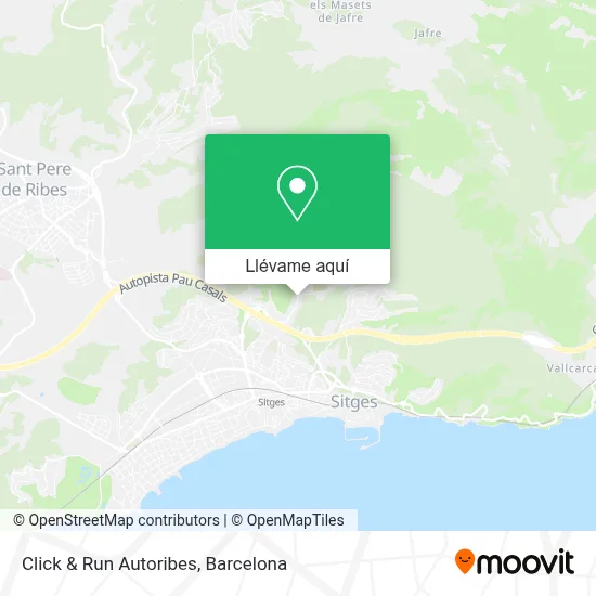 Mapa Click & Run Autoribes
