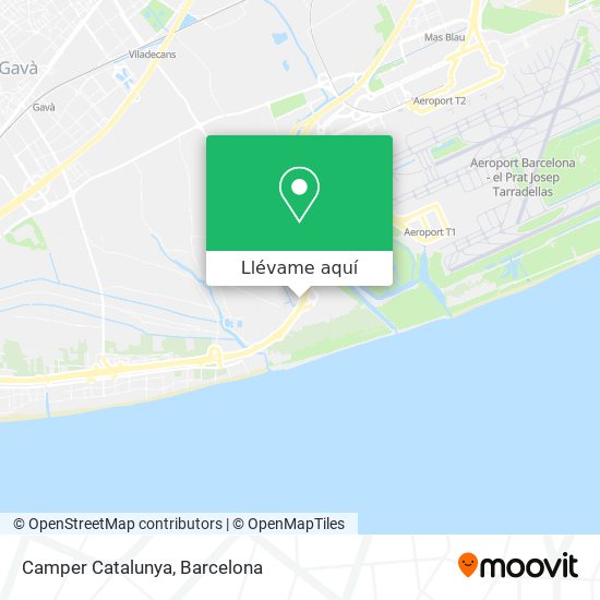 Mapa Camper Catalunya