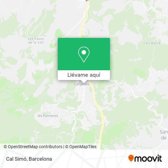 Mapa Cal Simó