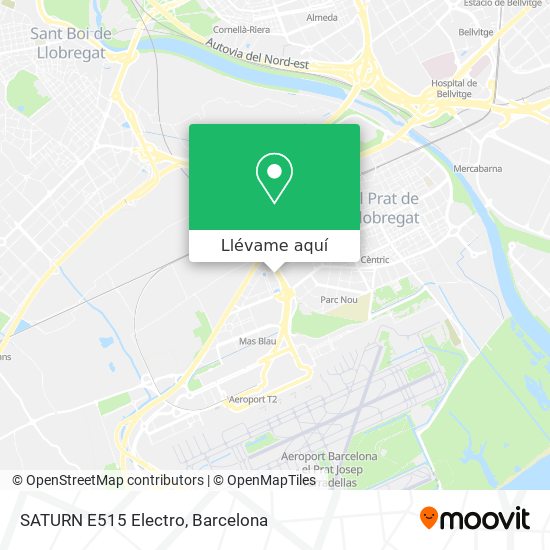 Cómo llegar a E515 en El Prat De Llobregat Autobús, Metro o Tren?