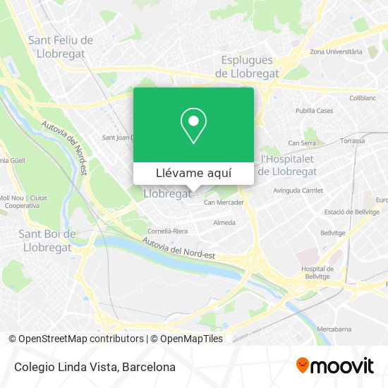 Mapa Colegio Linda Vista
