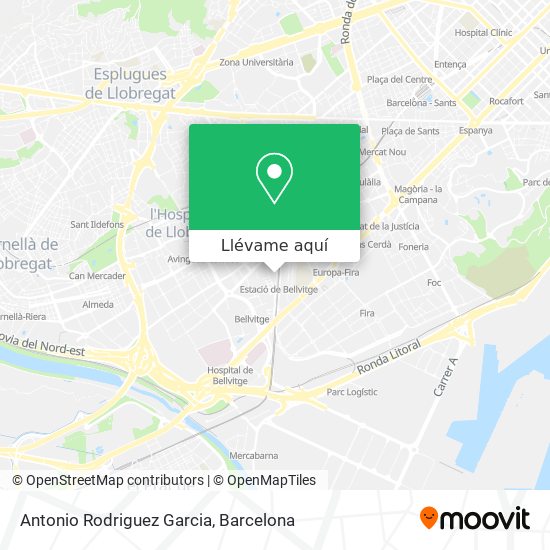 Mapa Antonio Rodriguez Garcia