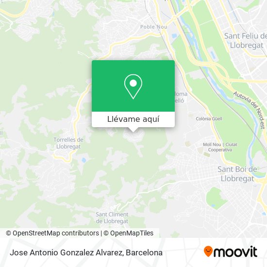 Mapa Jose Antonio Gonzalez Alvarez