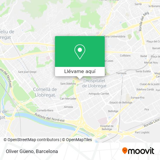 Mapa Oliver Güeno