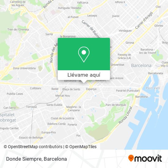 Mapa Donde Siempre