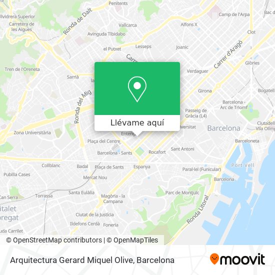 Mapa Arquitectura Gerard Miquel Olive