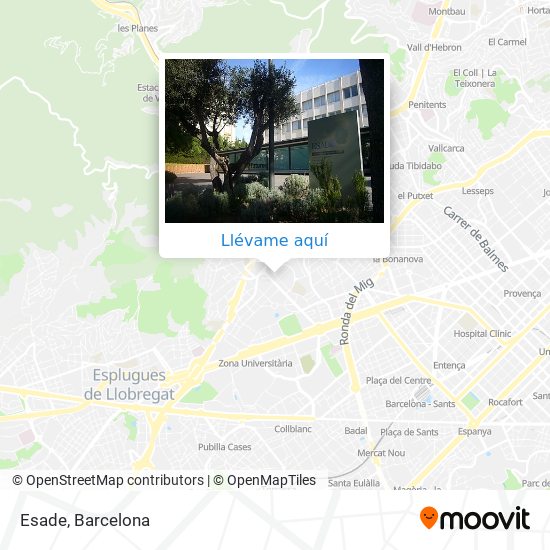 Mapa Esade