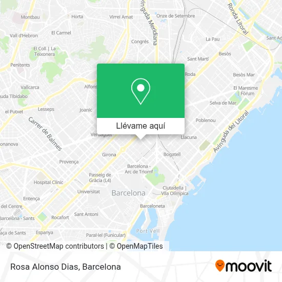 Mapa Rosa Alonso Dias