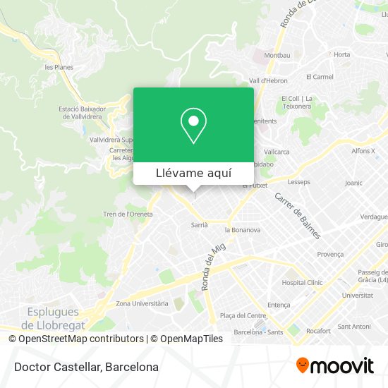 Mapa Doctor Castellar