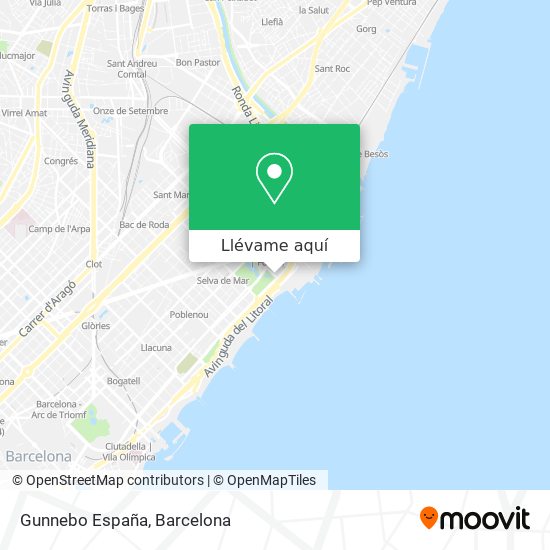 Mapa Gunnebo España