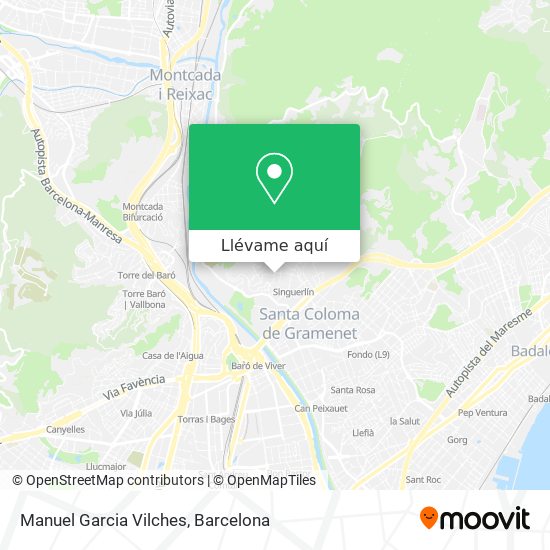 Mapa Manuel Garcia Vilches
