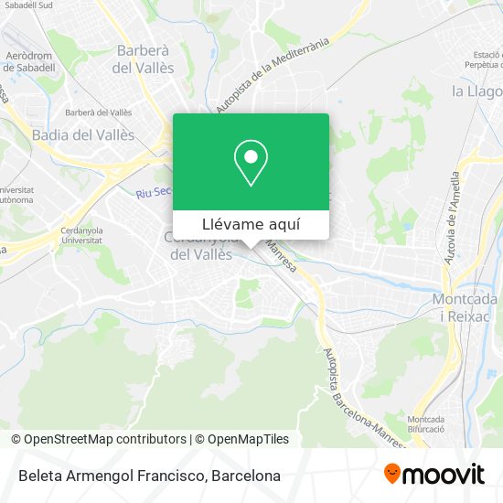 Mapa Beleta Armengol Francisco