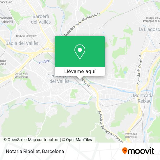 Mapa Notaria Ripollet
