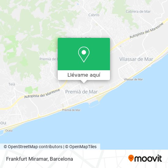 Mapa Frankfurt Miramar