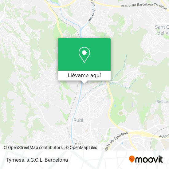 Mapa Tymesa, s.C.C.L