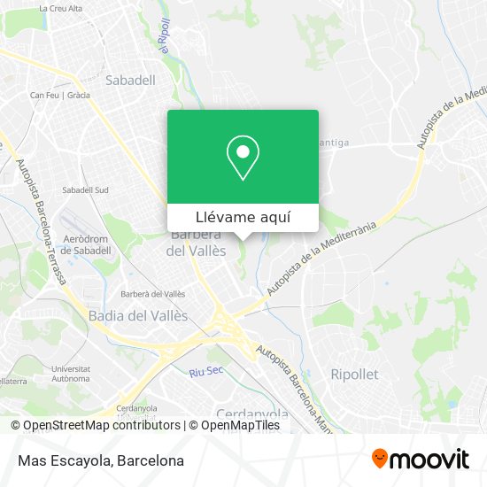 Mapa Mas Escayola