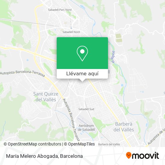 Mapa María Melero Abogada