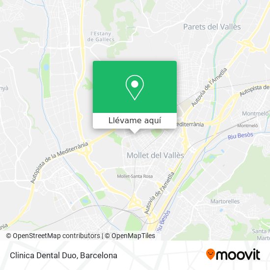 Mapa Clinica Dental Duo