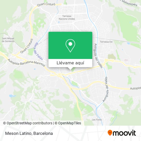 Mapa Meson Latino