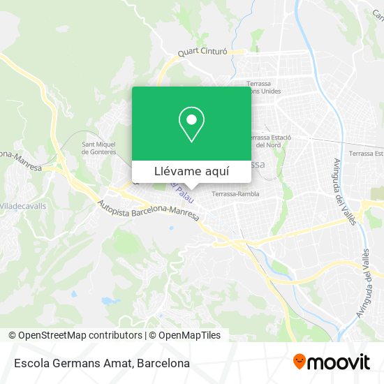 Mapa Escola Germans Amat
