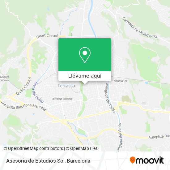 Mapa Asesoria de Estudios Sol