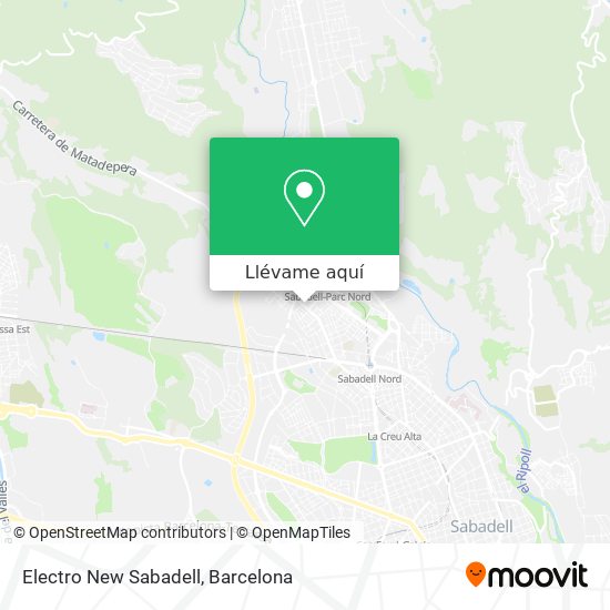 Mapa Electro New Sabadell