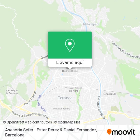 Mapa Asesoria Sefer - Ester Perez & Daniel Fernandez