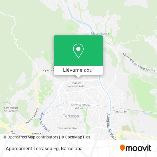 Mapa Aparcament Terrassa Fg