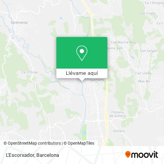 Mapa L'Escorxador