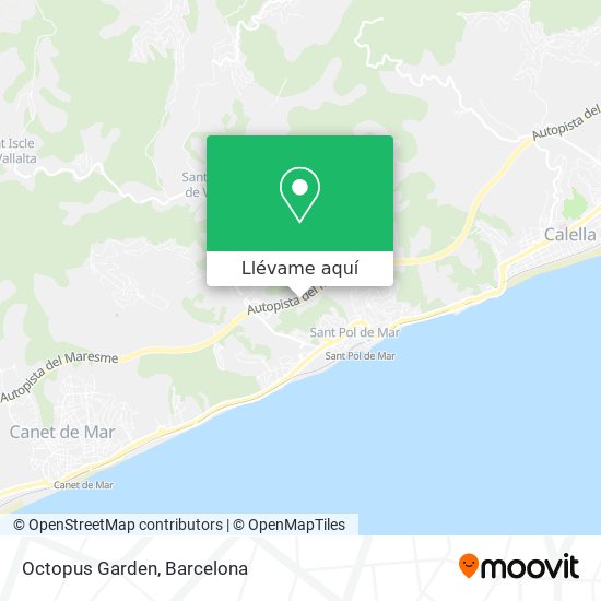 Mapa Octopus Garden